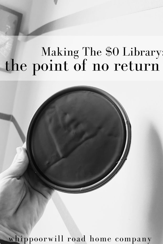 Making the $0 Library: The Point of No Return