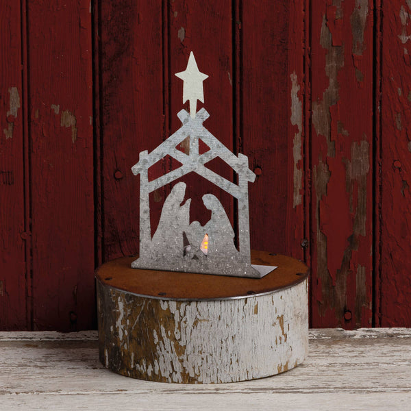 Christmas Manger Nativity Stand Up