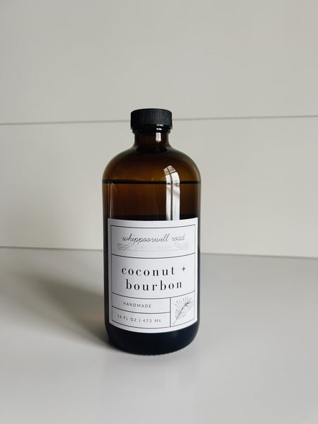 Coconut + Bourbon Handmade Hand Soap