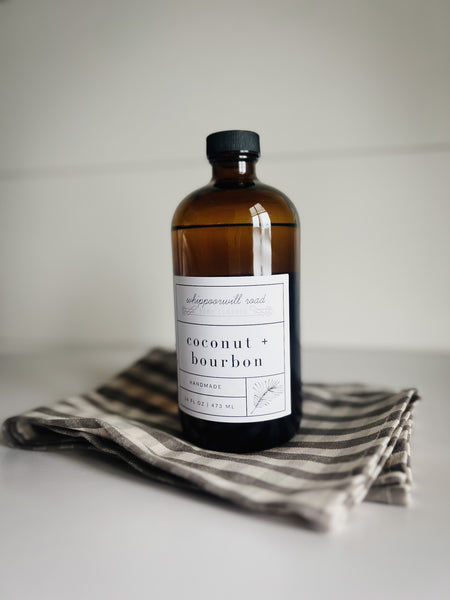 Coconut + Bourbon Handmade Hand Soap