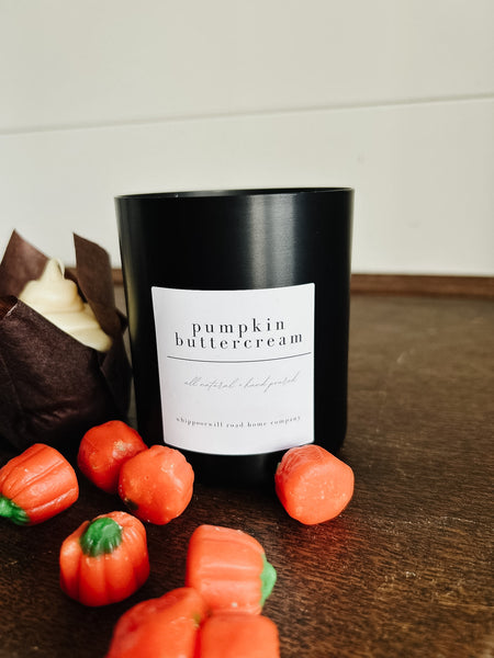 Pumpkin Buttercream Candle