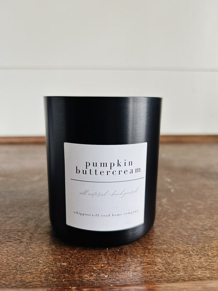 Pumpkin Buttercream Candle