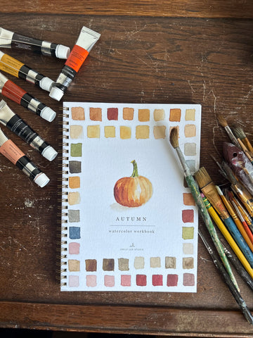 Autumn Watercolor Workbook