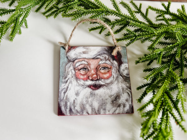 Santa Ornament