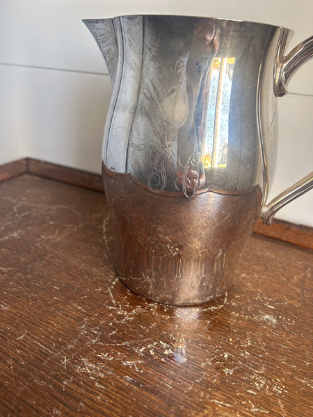 Vintage Silver Plated Pitcher