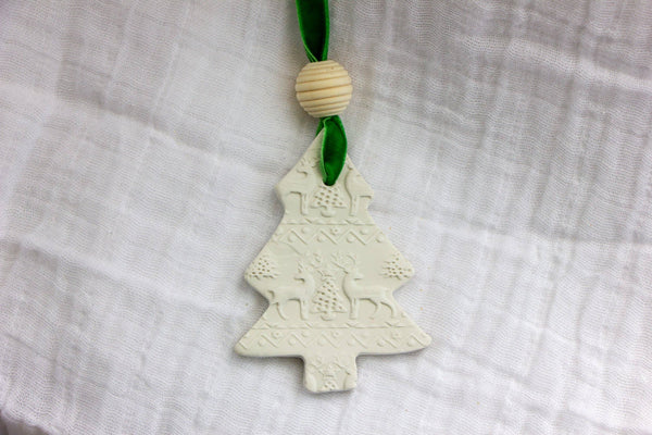 Snowy Tree Ornament