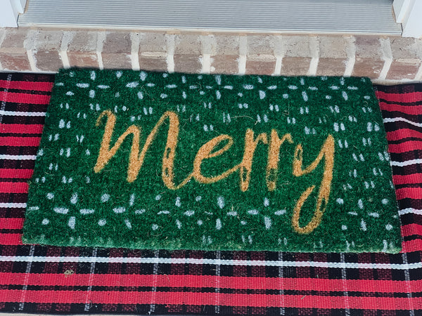 Merry Coir Door Mat